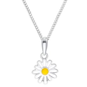 Prinzessin Lillifee Kinder-Halskette mit Blume Silber silver