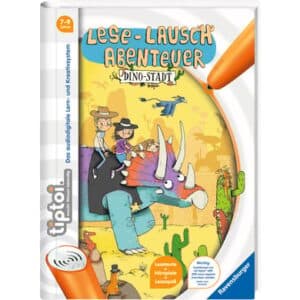 RAVENSBURGER tiptoi® Lese-Lausch-Abenteuer: Dino-Stadt