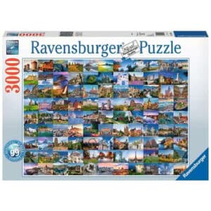 Ravensburger 99 Beautiful Places in Europe bunt