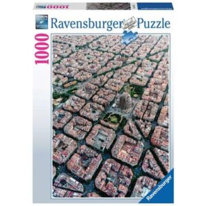 Ravensburger Barcelona von Oben bunt