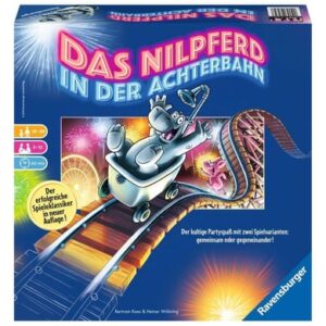 Ravensburger Das Nilpferd in der Achterbahn bunt