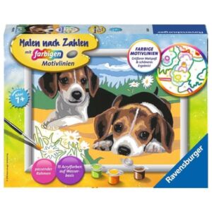 Ravensburger Jack Russel Welpen bunt