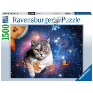 Ravensburger Katzen fliegen im Weltall bunt