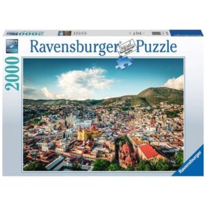 Ravensburger Kolonialstadt Guanajuato in Mexiko bunt