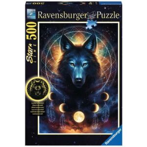 Ravensburger Leuchtender Wolf bunt