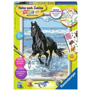 Ravensburger Pferd am Strand bunt