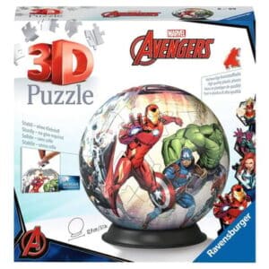Ravensburger Puzzle-Ball Marvel Avengers bunt