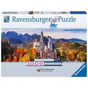 Ravensburger Schloss in Bayern bunt