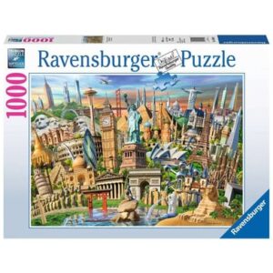 Ravensburger Sehenswürdigkeiten weltweit bunt