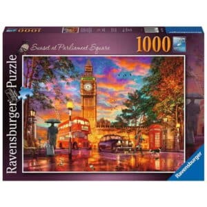 Ravensburger Sonnenuntergang in London bunt