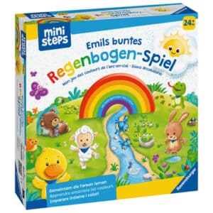 Ravensburger ministeps® Emils buntes Regenbogen-Spiel