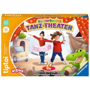 Ravensburger tiptoi® ACTIVE Kunterbuntes Tanz-Theater bunt