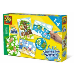 SES Creative® My first Malen mit Wasser - Versteckte Tiere