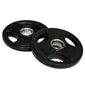 SPORTNOW Hantelscheibe mit 5 cm Bohrung schwarz