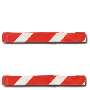 Satch Pack Zubehör SWAPS - Klettstreifen Red & White