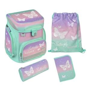 Scooli EasyFit Schulranzen - Set Butterfly Wishes