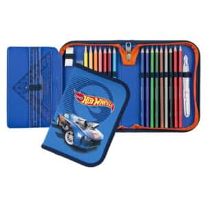 Scooli gefülltes Schüleretui Hot Wheels