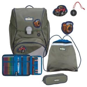 Scout Alpha - Schulranzen Set 4 tlg. Adventure