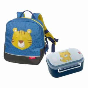 Sigikid Minirucksack & Lunchbox blau