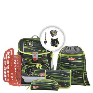 Step by 2in1 Plus - Schulranzen Set 6tlg. Wild Cat Chiko