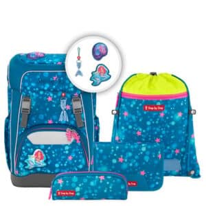 Step by Giant - Schulrucksack Set 5tlg. Mermaid Lola