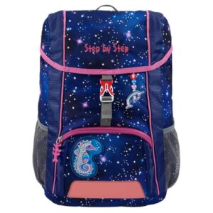 Step by Kid Reflect Rucksack-Set 3tlg. Star Seahorse Zoe