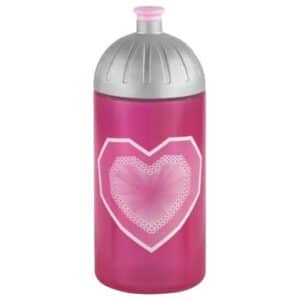 Step by Zubehör 500 ml - Trinkflasche Glitter Heart