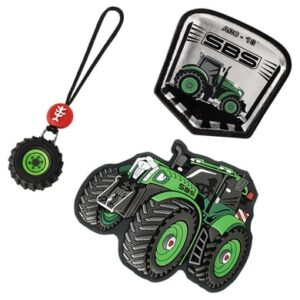 Step by Zubehör-Set Magic Mags Green Tractor