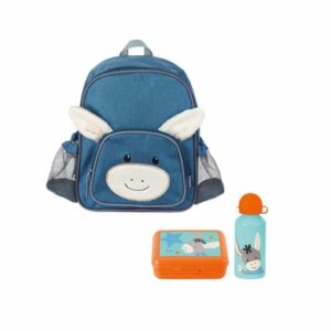 Sterntaler Kinder Rucksack 3er Set dunkelblau