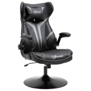 Vinsetto Gaming Stuhl ergonomisch schwarz/grau