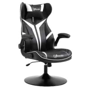 Vinsetto Gaming Stuhl ergonomisch schwarz/weiß