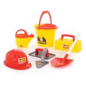 Wader Quality Toys Maurerset mit Helm