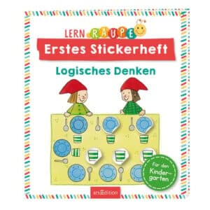 arsEdition Lernraupe Erstes Stickerheft - Logisches Denken