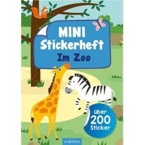 arsEdition MINI-Stickerheft Im Zoo