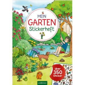 arsEdition Mein Garten-Stickerheft