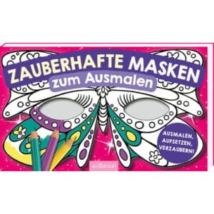 arsEdition Zauberhafte Masken zum Ausmalen