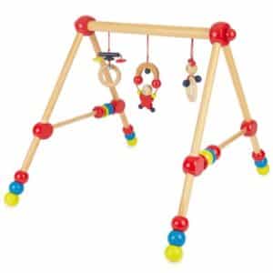 bieco Baby Holz-Gym mit Spielbogen