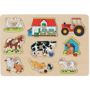 goki Steckpuzzle Bauernhof I