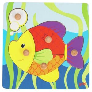 goki Steckpuzzle Fisch