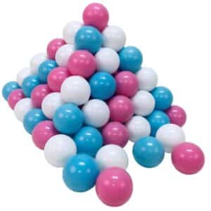 knorr toys® Bälle Set ca. Ø6 cm - 100 balls rose/creme/lightblue rosa