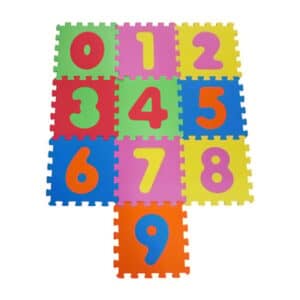 knorr toys® Puzzlematte Zahlen 0-9