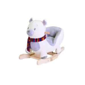 knorr toys® Schaukeltier Fred icebear weiß