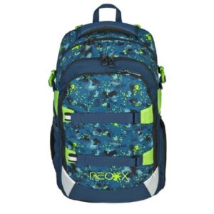 neoxx Active Schulrucksack Petrol Extreme