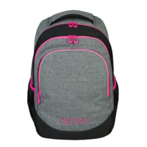 neoxx Fly Schulrucksack grau/pink