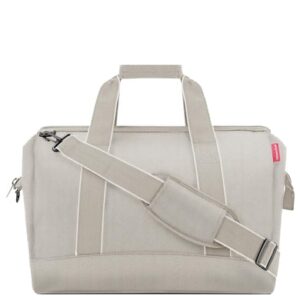 reisenthel travelling allrounder L - Reisetasche 48 cm herringbone sand