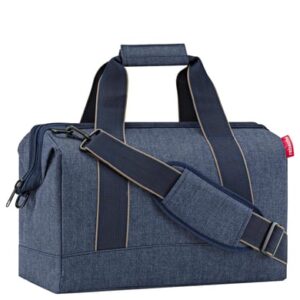 reisenthel travelling allrounder M - Reisetasche 40 cm herringbone dark blue