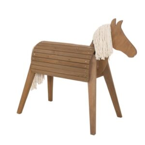 roba Holzpferd Outdoor teak