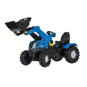 rolly®toys Kindertraktor rollyFarmtrac New Holland mit rollyTrac Lader