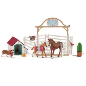 schleich® Horse Club Hannahs Gastpferde mit Hündin Ruby 42458