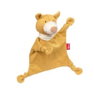 sigikid® Minischnuffeltuch Bär Yellow gelb